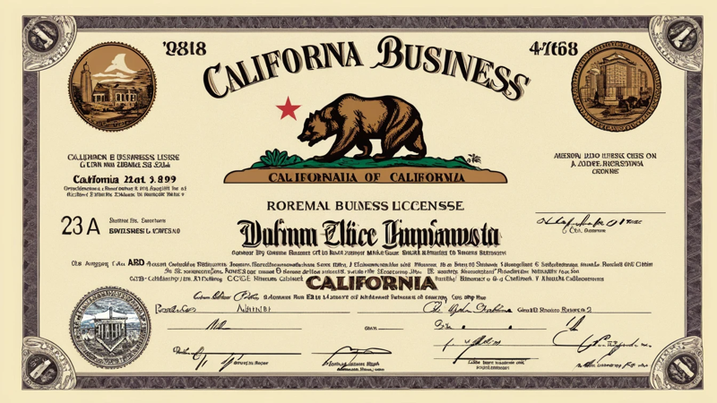 California Business License
